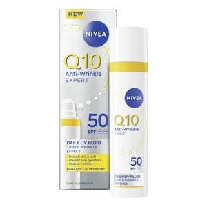 Nivea Q10 Anti Wrinkle Expert Daily UV Fluid SPF 50 40ml