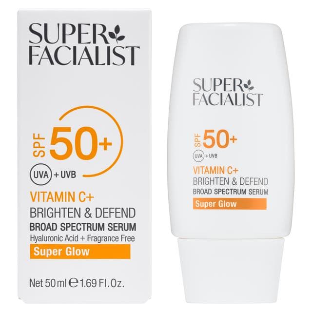 Super Facialist SPF 50+ Vitamin C+ Brighten & Defend Broad Spectrum Serum 50ml - gallery image 2