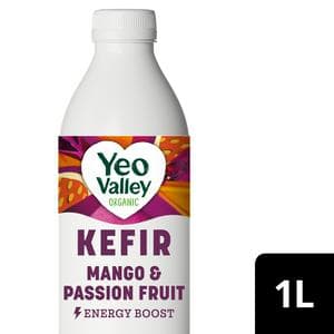 Yeo Valley Organic Kefir Mango & Passion Fruit 1L