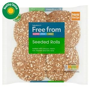 Sainsbury's Free From Seeded Rolls 260g