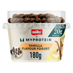 Müller Myprotein High Protein Vanilla Yogurt with Chocolate Balls