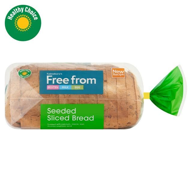 Sainsbury's Free From Seeded Sliced Bread 535g - gallery image 1