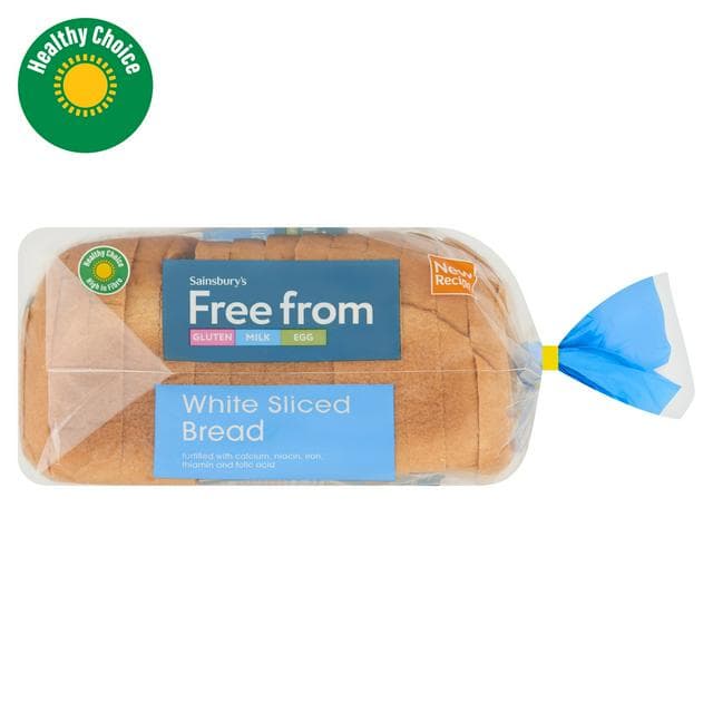 Sainsbury's Free From White Sliced Bread 535g - gallery image 1