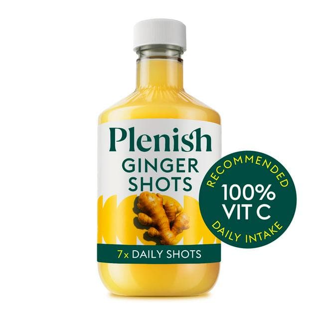Plenish 7 x Shots Ginger Vitamin C Dosing Bottle 420ml - gallery image 1