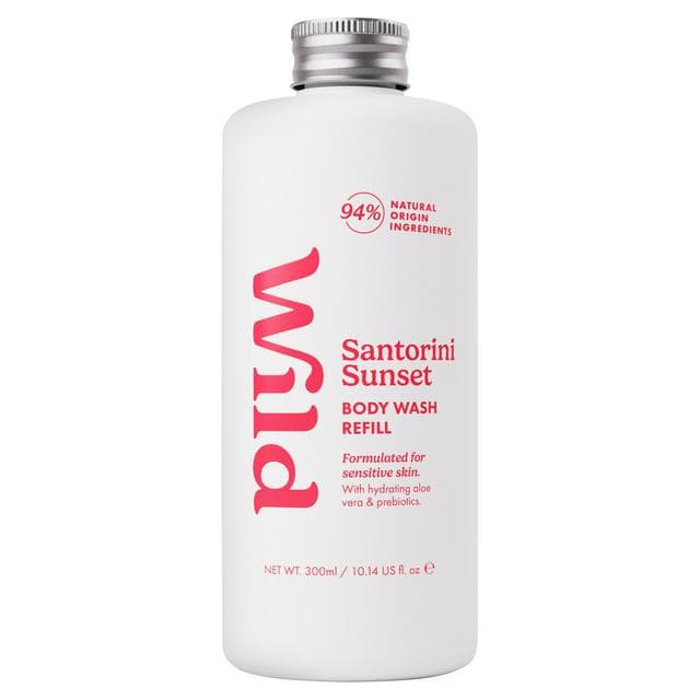 Wild Body Wash Refill Santorini Sunset 300ml - gallery image 1