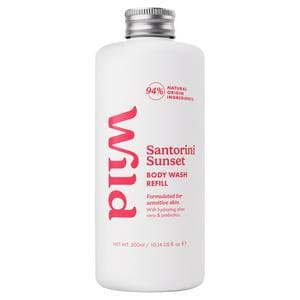 Wild Body Wash Refill Santorini Sunset 300ml