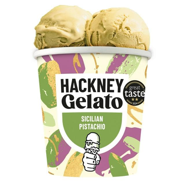 Hackney Gelato Pistachio 420ml - gallery image 1