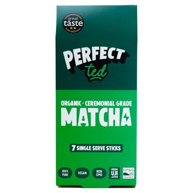 Perfect Ted Matcha Single Serve Sticks 7 x 1.5g - gallery image 1