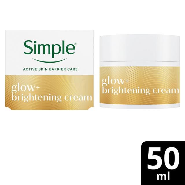 Simple Facial Moisturiser Glow+ 50ml - gallery image 4