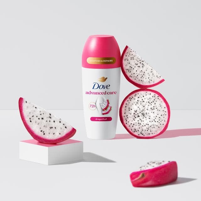 Dove Advanced Care Go Fresh Anti Perspirant Roll On Dragonfruit & Coconut Cream 50ml - gallery image 2