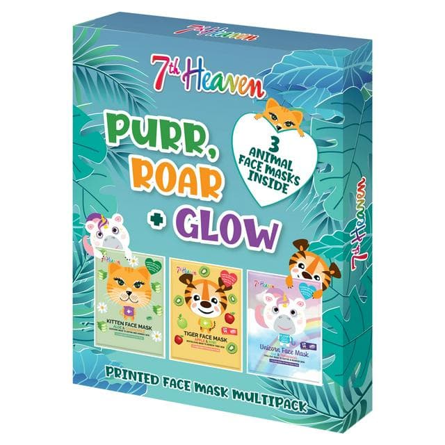 7th Heaven Printed Face Mask Multipack - gallery image 1