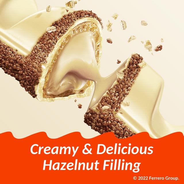 Kinder Bueno White Chocolate & Hazelnut Multipack 3 x 39g - gallery image 4