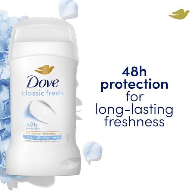 Dove Anti Perspirant Cream Classic Fresh 50ml - gallery image 2