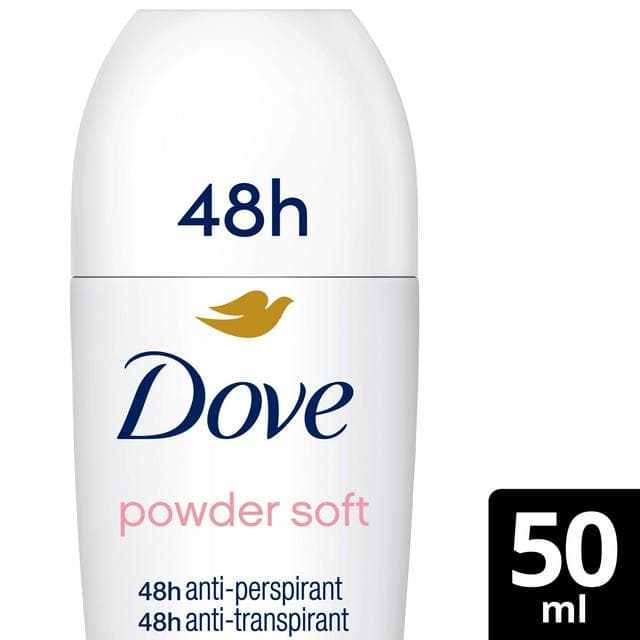 Dove Anti Perspirant Roll On Powder 50ml - gallery image 1