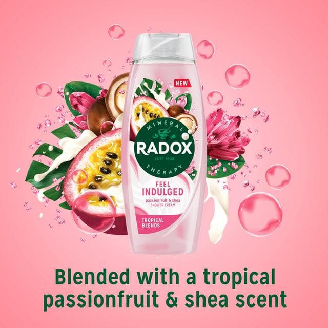 Radox Mineral Therapy Shower Cream Feel Indulged 450ml - gallery image 2