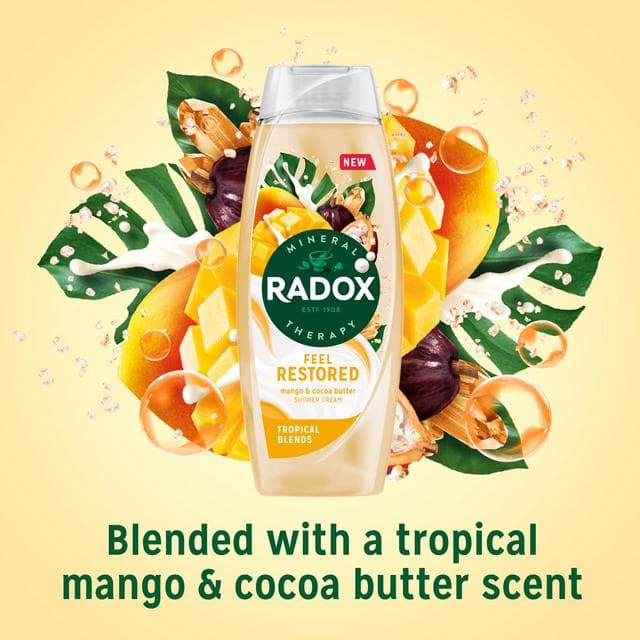 Radox Mineral Therapy Shower Cream Feel Restored 450ml - gallery image 2