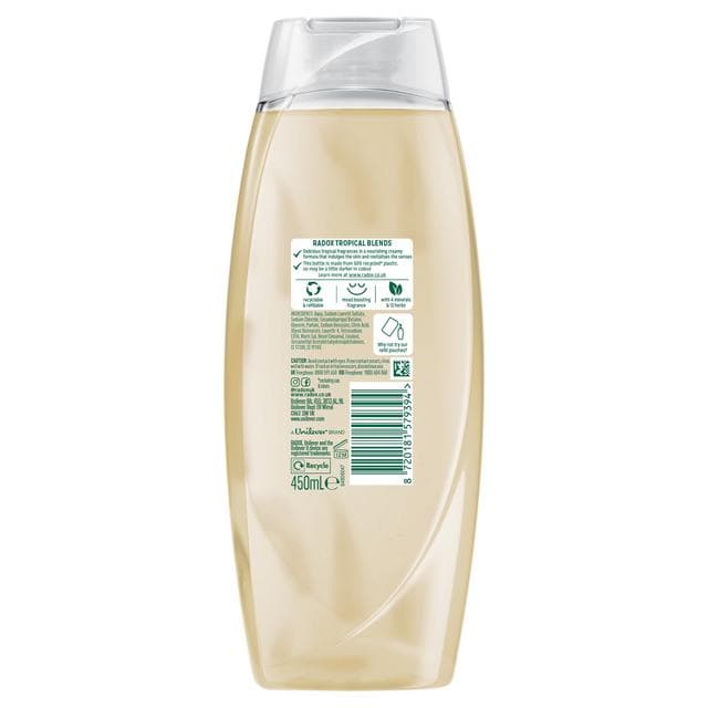 Radox Mineral Therapy Shower Cream Feel Nourished 450ml - gallery image 6