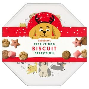 Sainsbury's 350g Biscuit Selection Festive Dog Treats