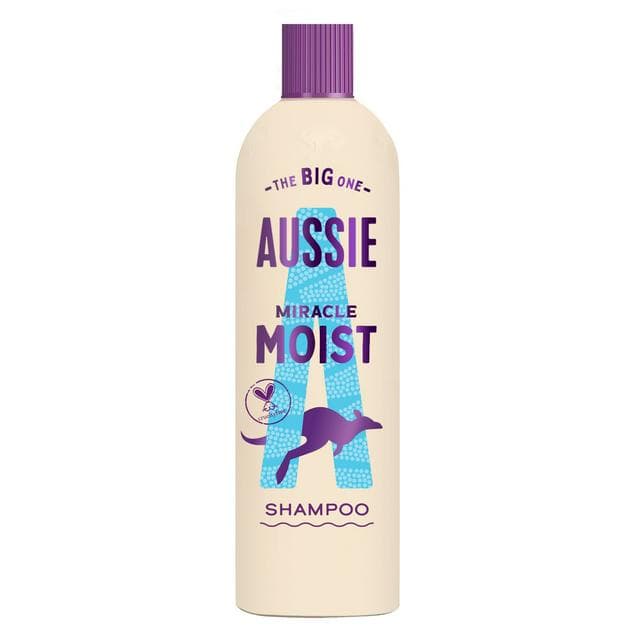 Aussie Miracle Moist Shampoo Moisture Quenching Formula to Revive Dry Hair 400ml - gallery image 1
