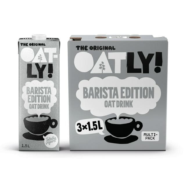 Oatly Oat Drink Multipack, Barista Edition 3 x 1.5L - gallery image 1