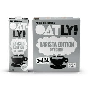 Oatly Oat Drink Multipack, Barista Edition 3 x 1.5L