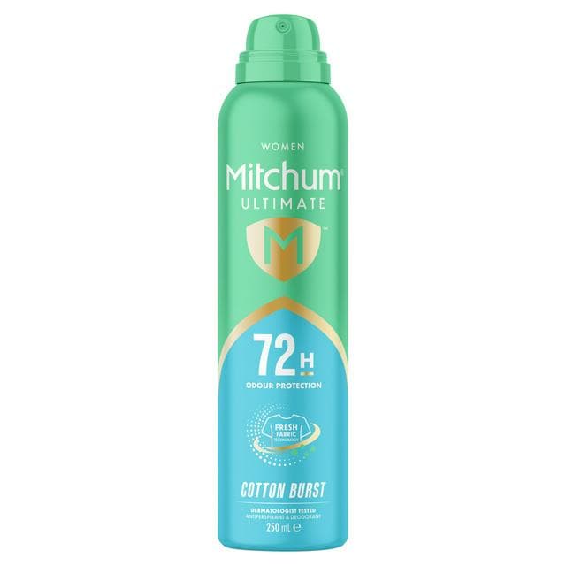 Mitchum Women Ultimate Cotton Burst Antiperspirant & Deodorant 250ml - gallery image 1