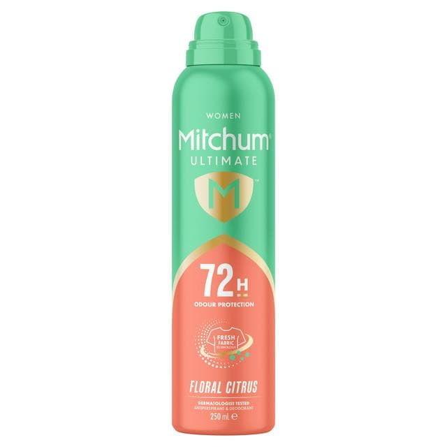 Mitchum Women Ultimate Floral Citrus Antiperspirant & Deodorant 250ml - gallery image 1