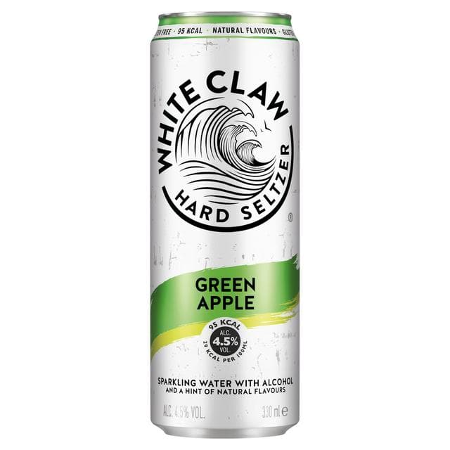 White Claw Green Apple Hard Seltzer 33cl - gallery image 1