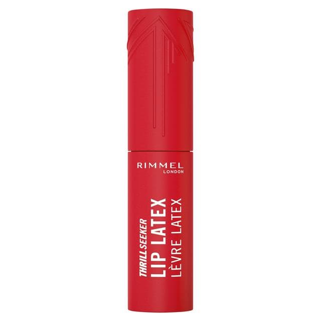 Rimmel London Thrill Seeker Lip Latex 400 Red 6ml - gallery image 1