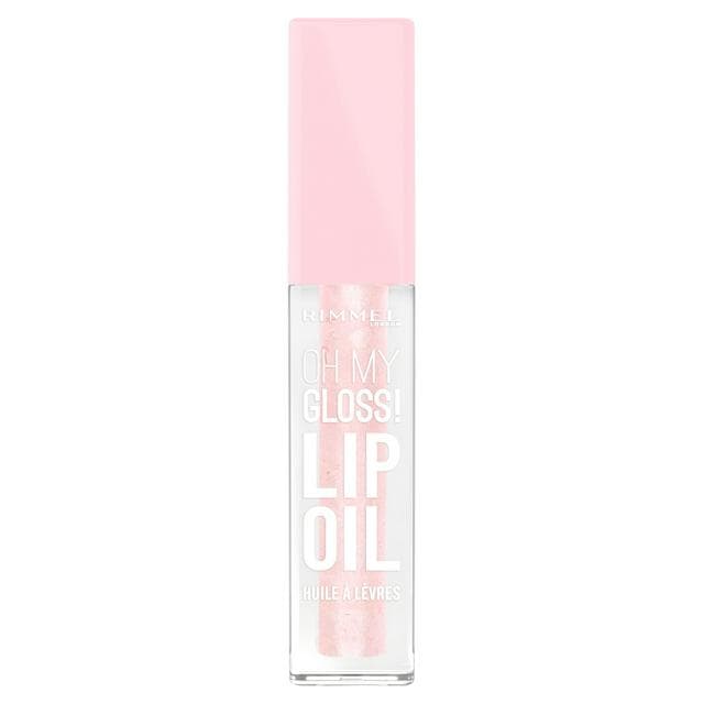 Rimmel London Oh My Gloss 005 Pink Sugar Lip Oil 4.5ml - gallery image 1