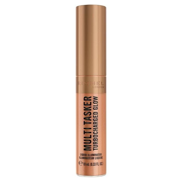 Rimmel London Multi Tasker Turbocharged Glow Liquid Illuminator 007 Spilling the Tea 10ml - gallery image 1