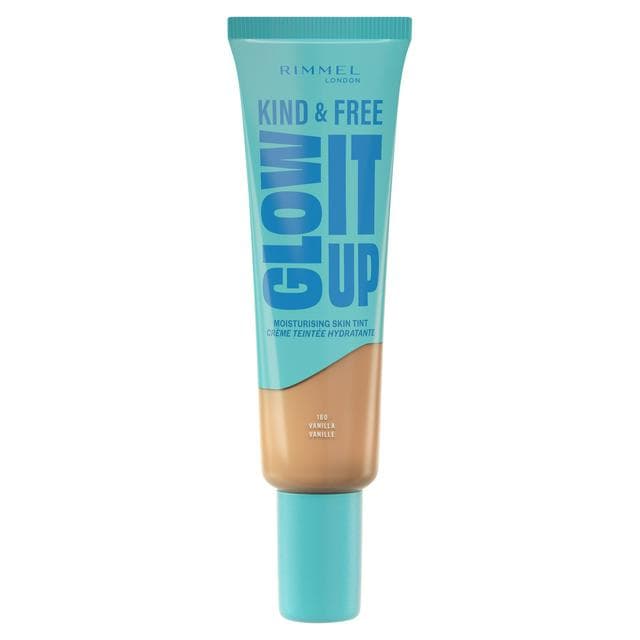 Rimmel London Kind & Free Glow It Up Moisturising Skin Tint 160 Vanilla 30ml - gallery image 1