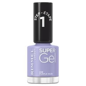 Rimmel London Super Gel Nail Polish Lacquer Purple Haze 028 12ml