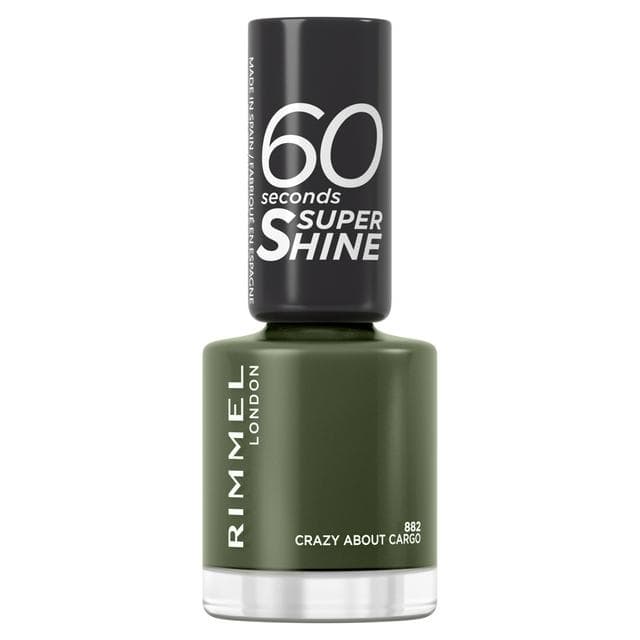 Rimmel London 60 Seconds Super Shine Nail Polish 882 Crazy about Cargo 8ml - gallery image 1