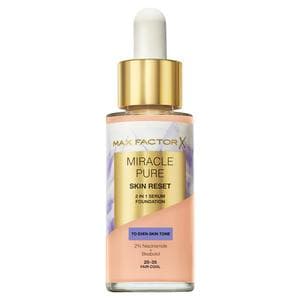 Max Factor Miracle Pure Skin Reset Serum Foundation 20-35 Fair Cool 30ml