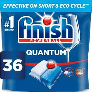 Finish Quantum All in One Dishwasher Tablets Fresh x36