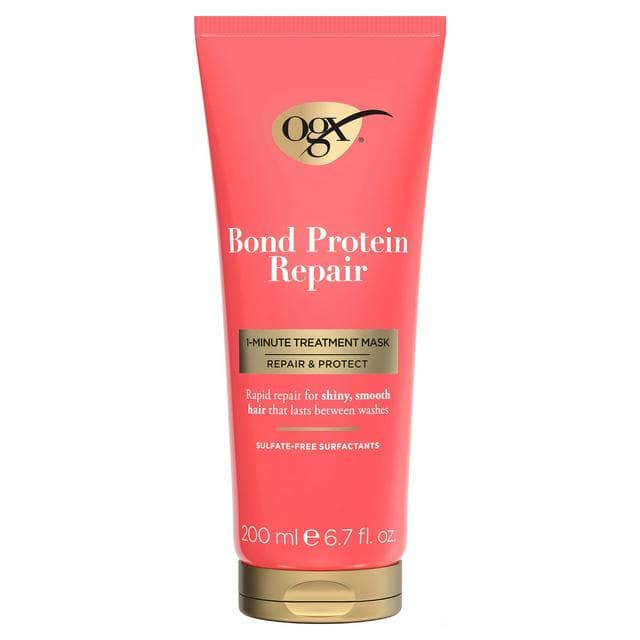 Ogx 200ml Bond Protein Repair 1 Minute Treatment Hair Mask - gallery image 1