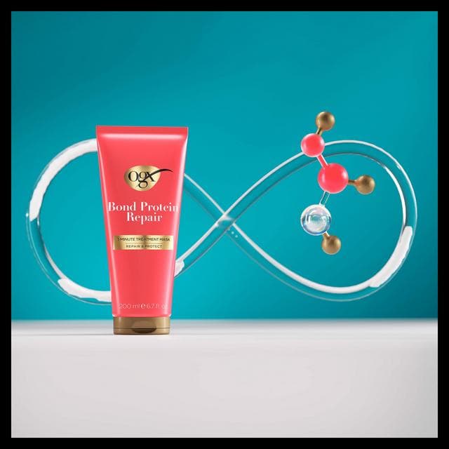 Ogx 200ml Bond Protein Repair 1 Minute Treatment Hair Mask - gallery image 4