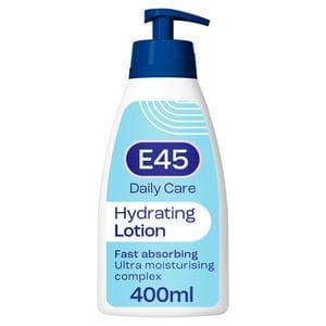 E45 Daily Non Greasy Moisturiser Body Lotion for Dry & Sensitive Skin 400ml