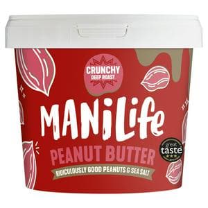 Manilife 900g Deep Roast Crunchy Peanut Butter