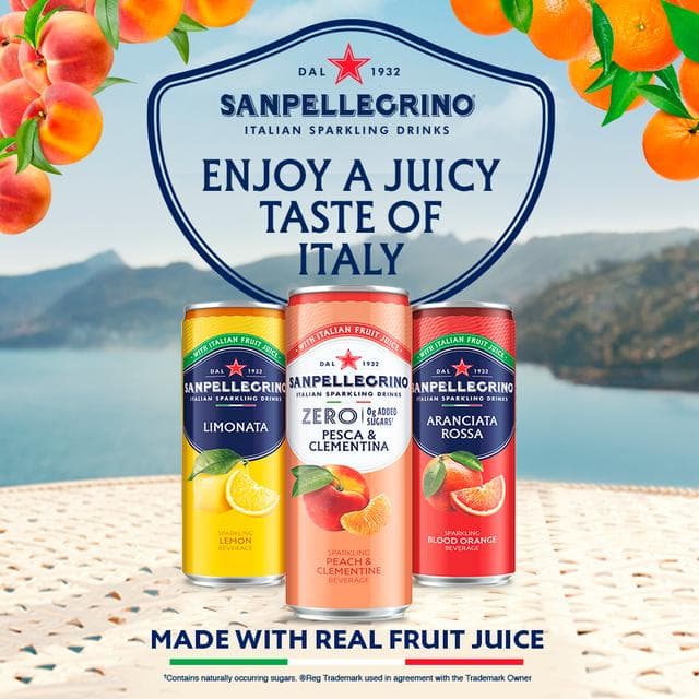 San Pellegrino Pomegranate & Orange 4 x 330ml - gallery image 2