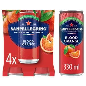 San Pellegrino Blood Orange 4 x 330ml