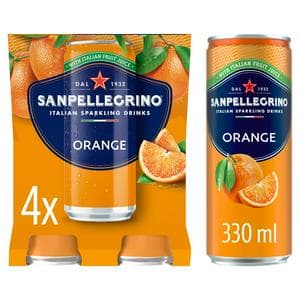 San Pellegrino Orange 4 x 330ml
