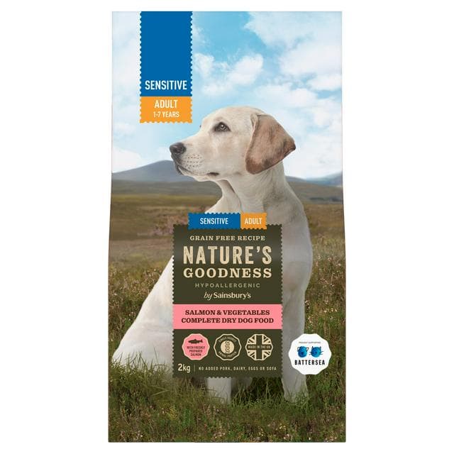 Sainsbury's Natures Goodness Sensitive Adult Dog Food 2kg - gallery image 1