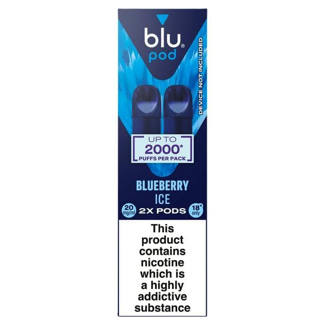 blu Pod Blueberry Ice Vape Pods 20mg/ml - gallery image 1