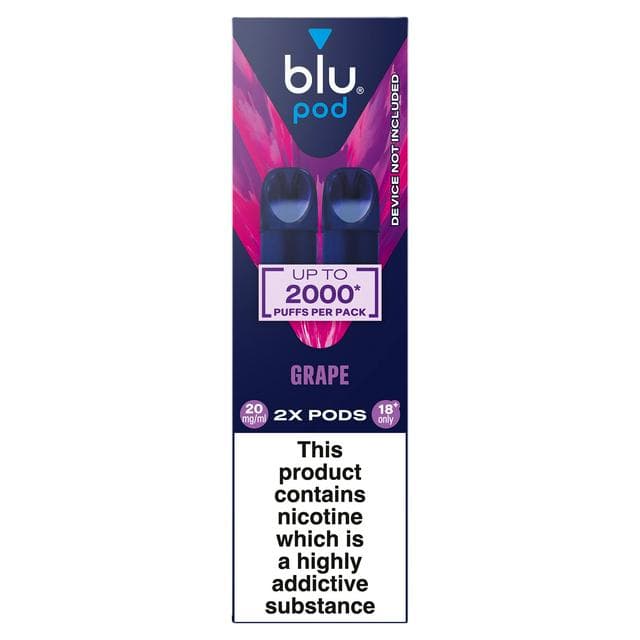 blu Pod Grape Vape Pods 20mg/ml - gallery image 1