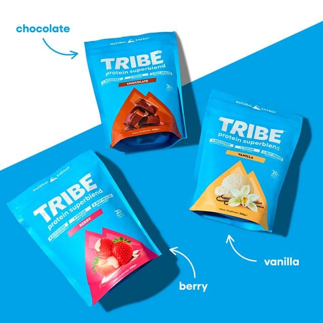 Tribe Protein Superblend Berry 500g - gallery image 6