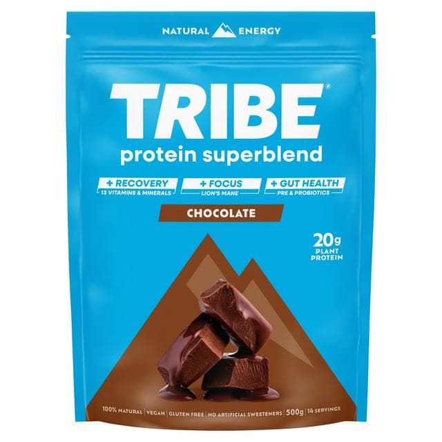 Tribe Protein Superblend Chocolate 500g - gallery image 1