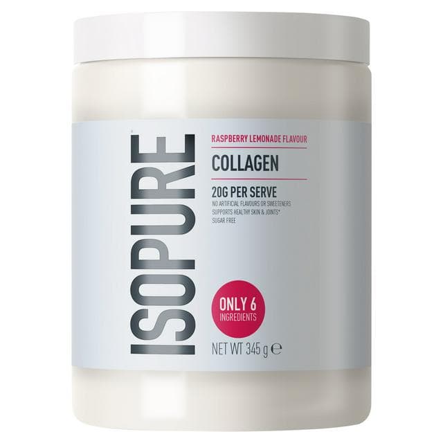 Isopure Raspberry Lemonade Collagen Powder 345g - gallery image 1