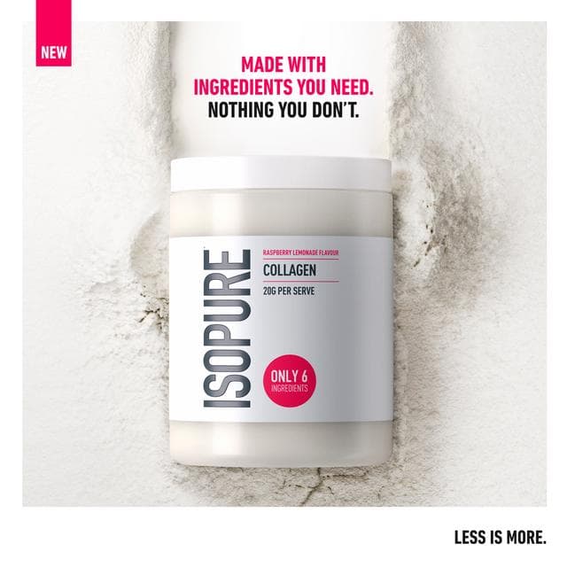 Isopure Raspberry Lemonade Collagen Powder 345g - gallery image 2